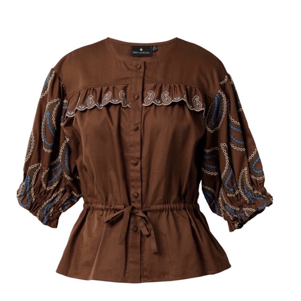 EMILY LOVELOCK JILL BLOUSE